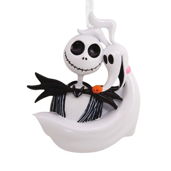 Hallmark Ornaments Jack Skellington and Zero Christmas Tree Ornament - Picture 1 of 12